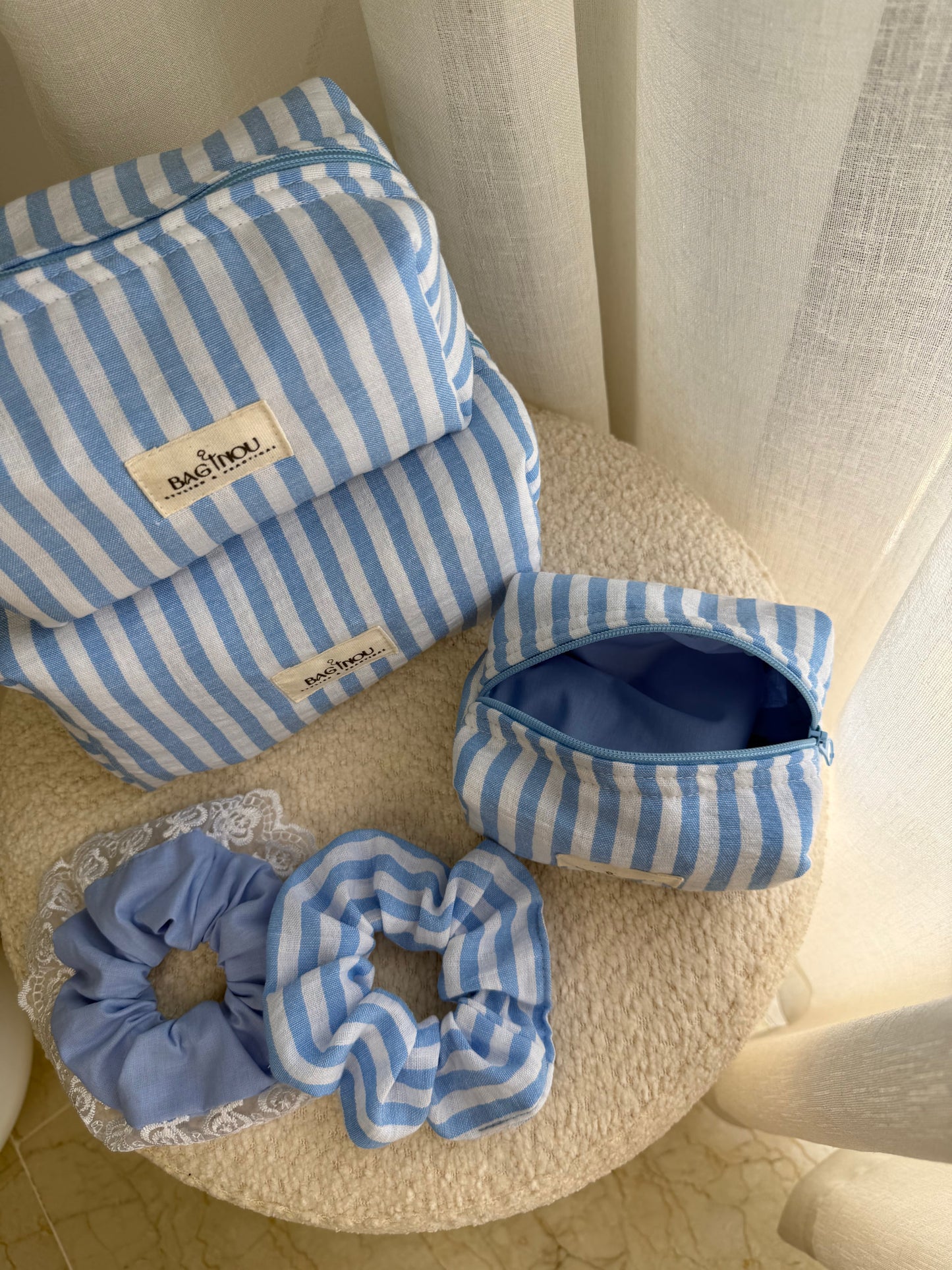 💙 AZURA  - 3 Trousses et 2 Bandes